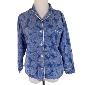 Marigot Lorient Pajama Top Size XS Marine Pinwheel